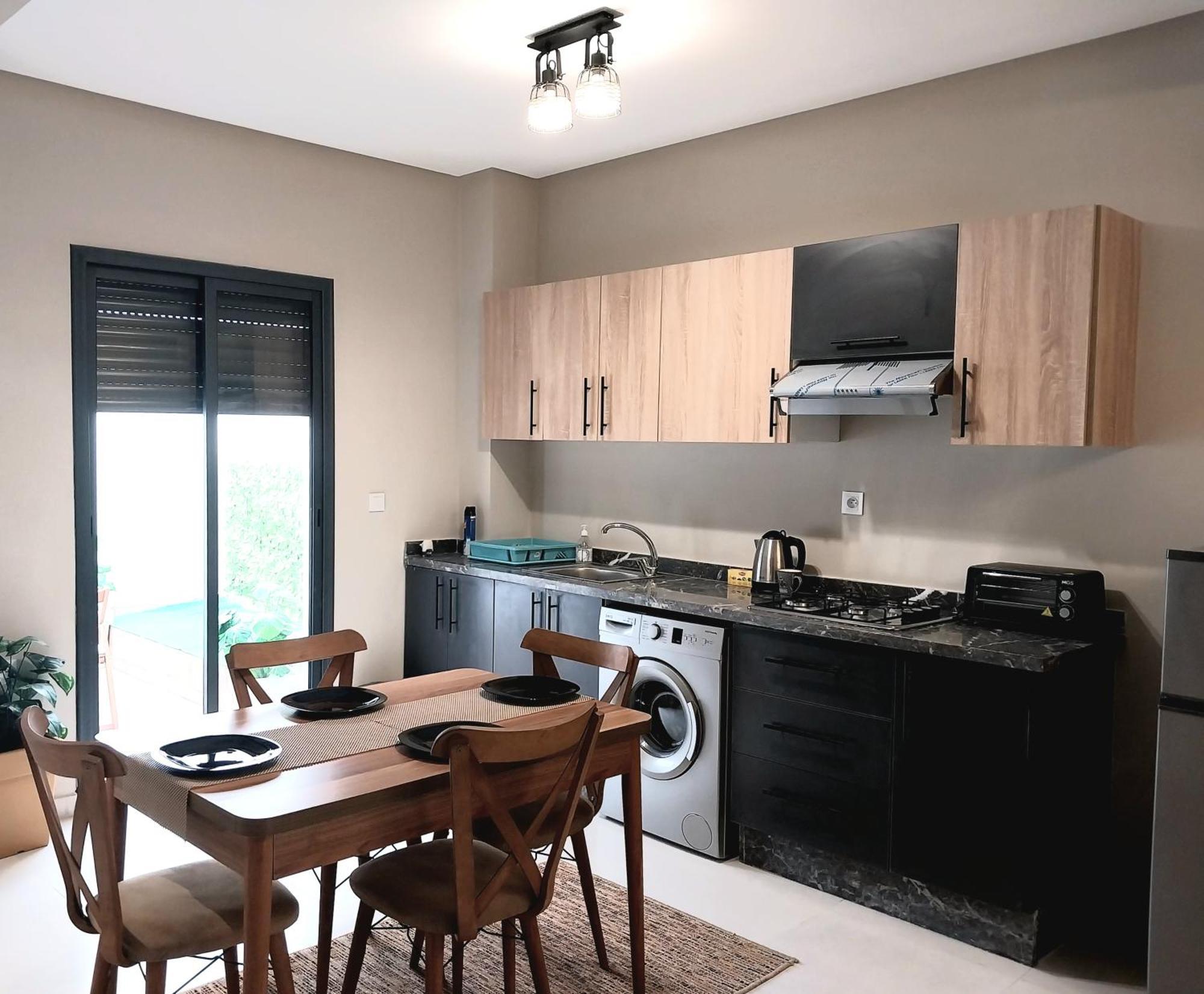 Cosy Appartement Proche De L'Aeroport Mohamed 5 Deroua 外观 照片